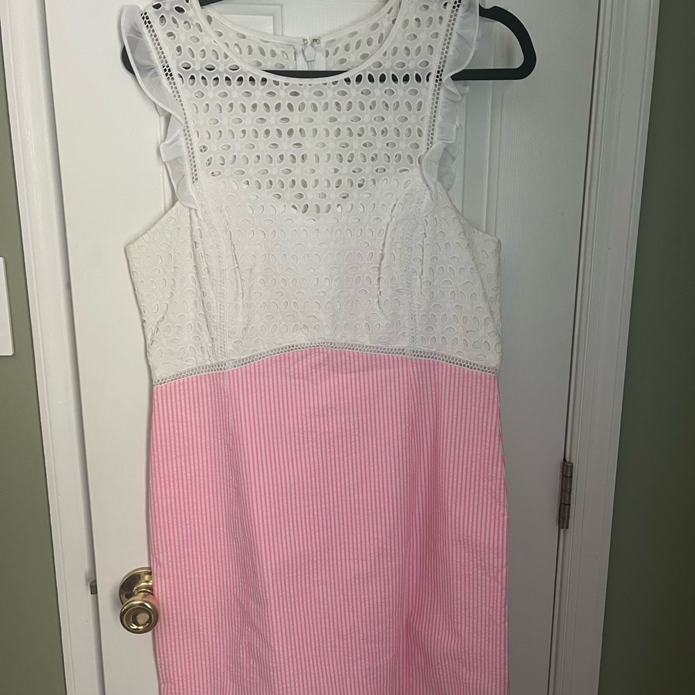 Lilly Pulitzer Ivory Eyelet Dress